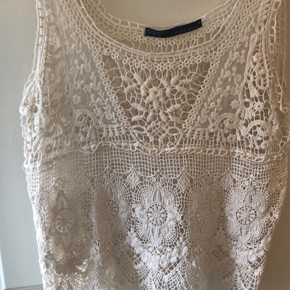 Zara Crochet Top